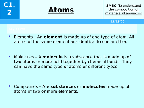 KS3 Atoms