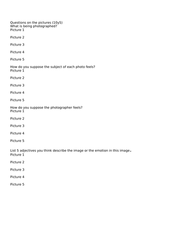 GCSE Power and Conflict poetry resource pack lower ability