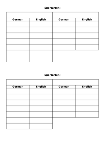 Y7 German Lesson 32 - Sports