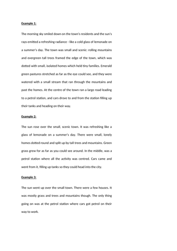 Y10: Narrative Writing SOW