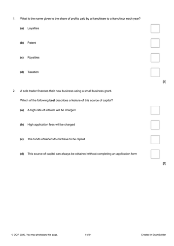 Enterprise&Marketing RO64 LO5 Test