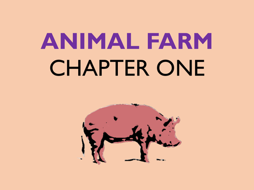 Animal Farm: Chapter 1