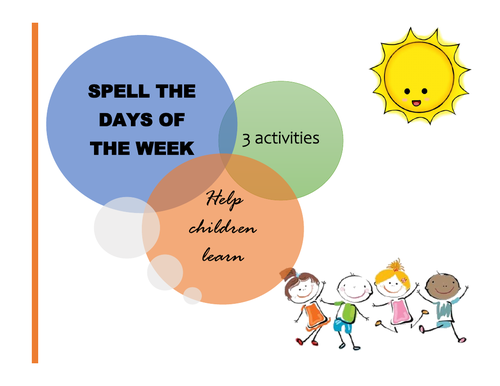 Learn the days of the week spelling