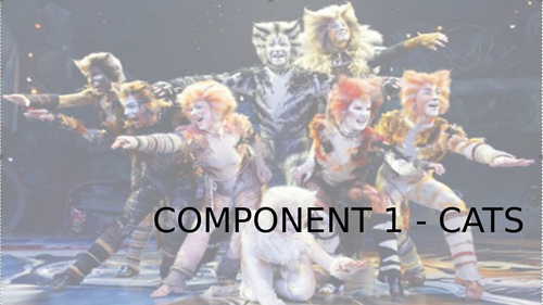 BTEC Dance Level 2 Tech Award Component 1 CATS powerpoint lessons