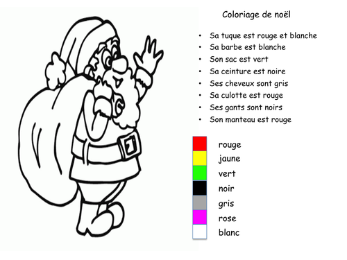 Coloriage de Noel