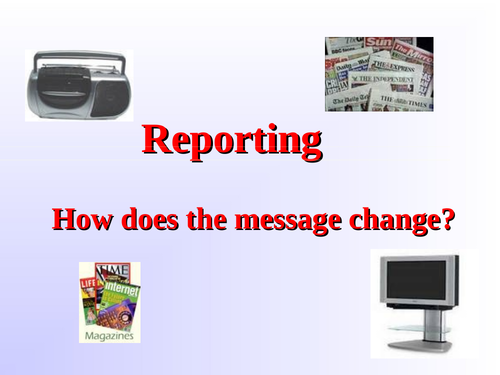 Communication- Reporting and Feedback