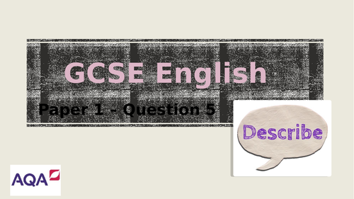 GCSE English Language - Creative Writing