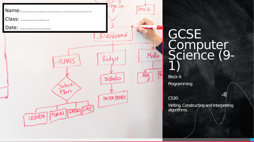 CS30: Algorithms (Workbook)