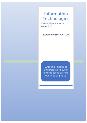 LO-1 Information Technologies - exam prep