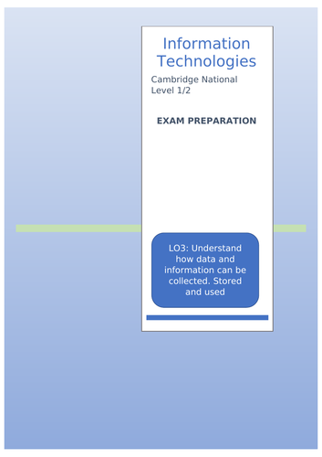 LO3 - Information Technologies - Exam prep