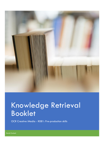 R081 - Knowledge Retrieval Booklet