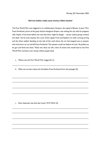 8+ Entrance Exams - Short, practice comprehension tasks