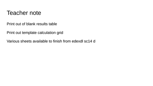 GCSE Chemistry titration core practical