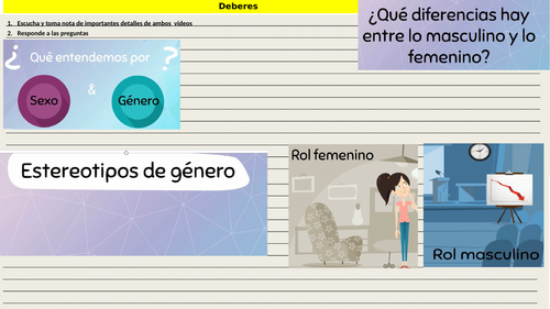 Spanish Gender Equality - Gender differences and stereotypes