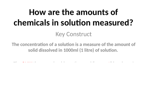 calculating amounts of chemicals in reactions
