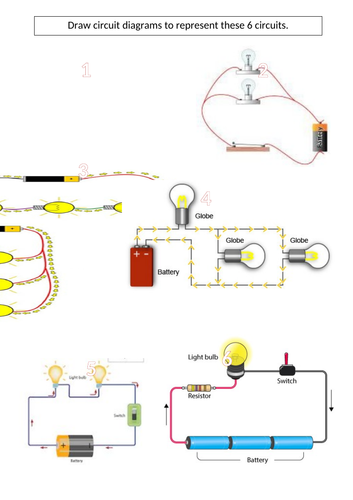 electrical circuit diagram practice