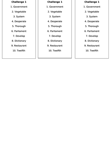 English - Using a Dictionary (Year 5)