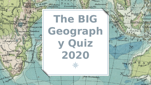 The BIG Geography Quiz 2020