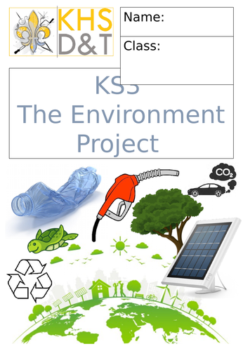 KS3 Sustainability Project