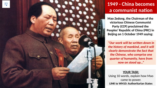 IB History - Cold War - 11. Sino-Soviet Relations