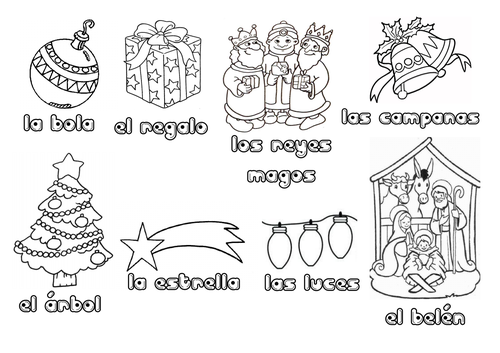SPANISH-Caja de la Navidad