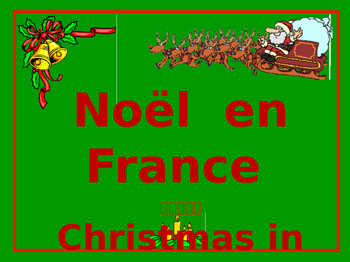 Christmas in France - Noël en France