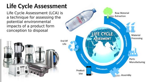 LIfecycle assessment introduction and activities BTEC L2 Eng