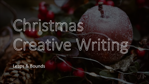 christmas creative writing pictures