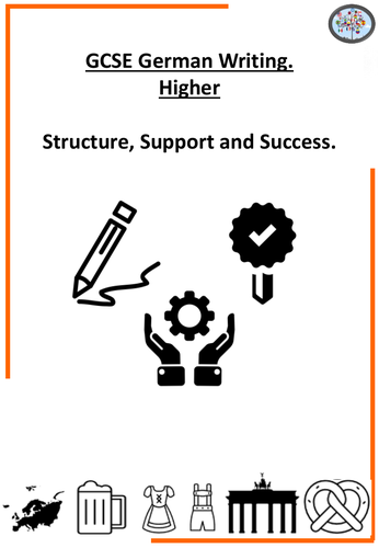 GCSE Writing structures and support workbook - higher