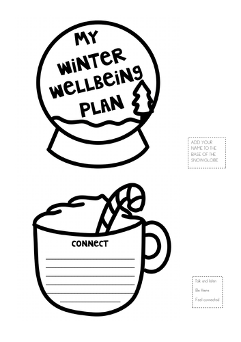 Winter Wellbeing Plan - Wreath