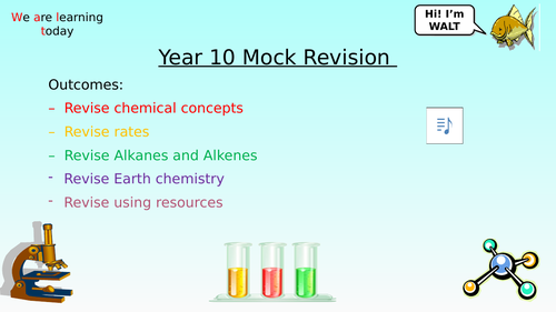 AQA Remote Audio Chemistry Revision Lesson