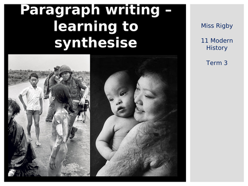 11 Modern History - Vietnam Independence Movement – responding to sources about the Viet Cong