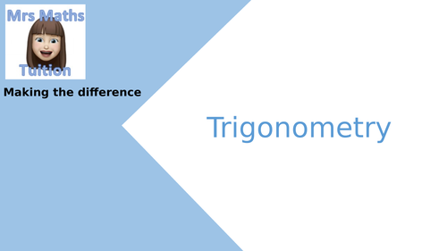 Trigonometry with formula triangles