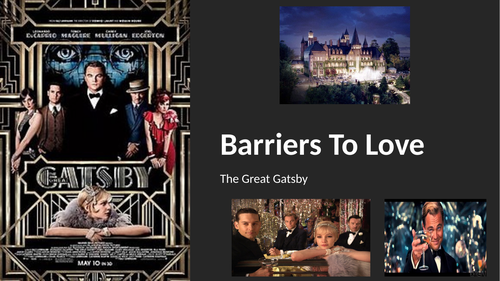 barriers to love in the great gatsby essay