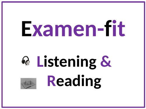 GCSE French exam fit - Advice for the reading and listening exam for 2021