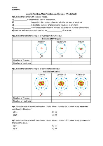 atomic-number-mass-number-and-isotopes-worksheet-distance