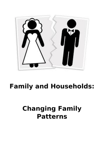 Changing Family Patterns - Family and Households AQA A level Sociology