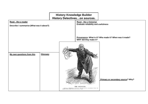 Knowledge Builder Why WW2 began using sources
