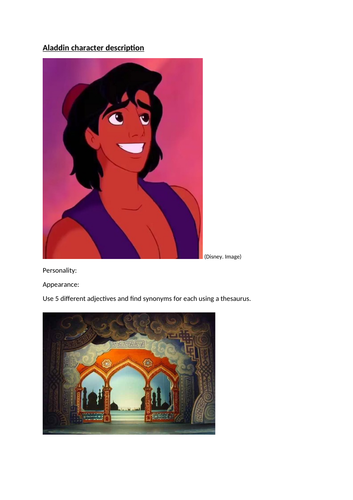 Character description