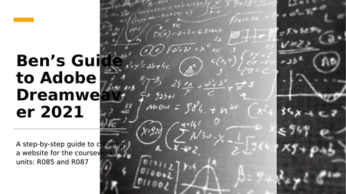 Guide to Adobe Dreamweaver 2021