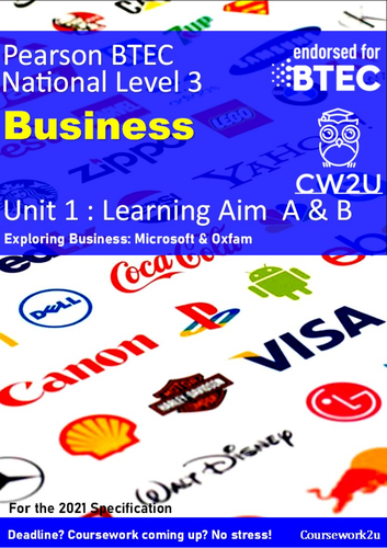 business level 3 unit 1 assignment 1