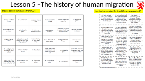 Earth story topic History of human migration and continental drift