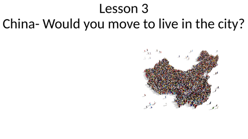 Two China vs India lessons- China urbanisation and also India's population problems