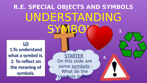 Understanding Symbols - KS1 RE Lesson!