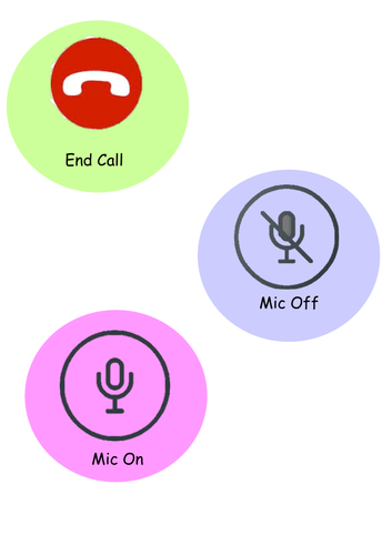 Teams Meeting Symbols(Editable)