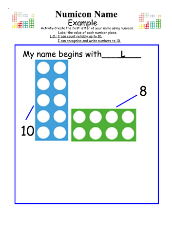 Numicon Place Value Activity Pack