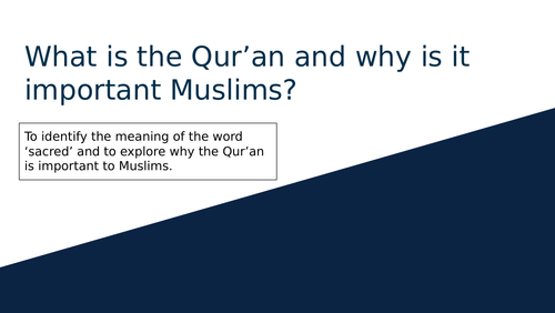 What is the Quran and why is it important to Muslims?