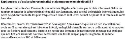 Comment on traite les criminels- Possible Qs and Model Answers- A Level French