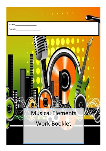 Musical Elements work booklet
