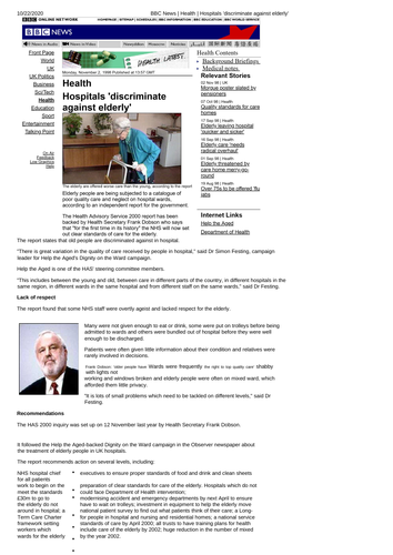 CM1 CACHE L3 Health and Social Care